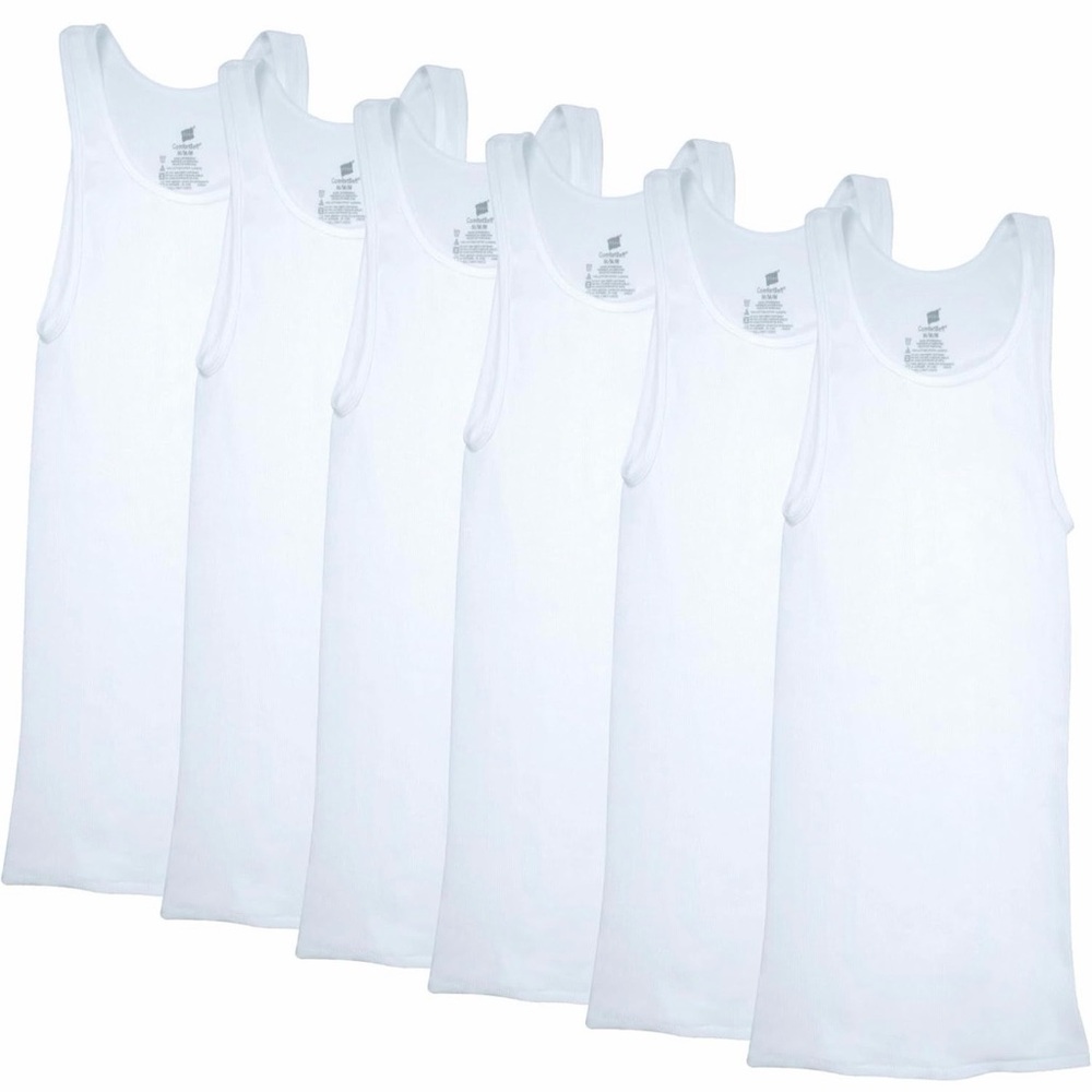 Hanes Men’s Ribbed Tank Top/ Undershirt